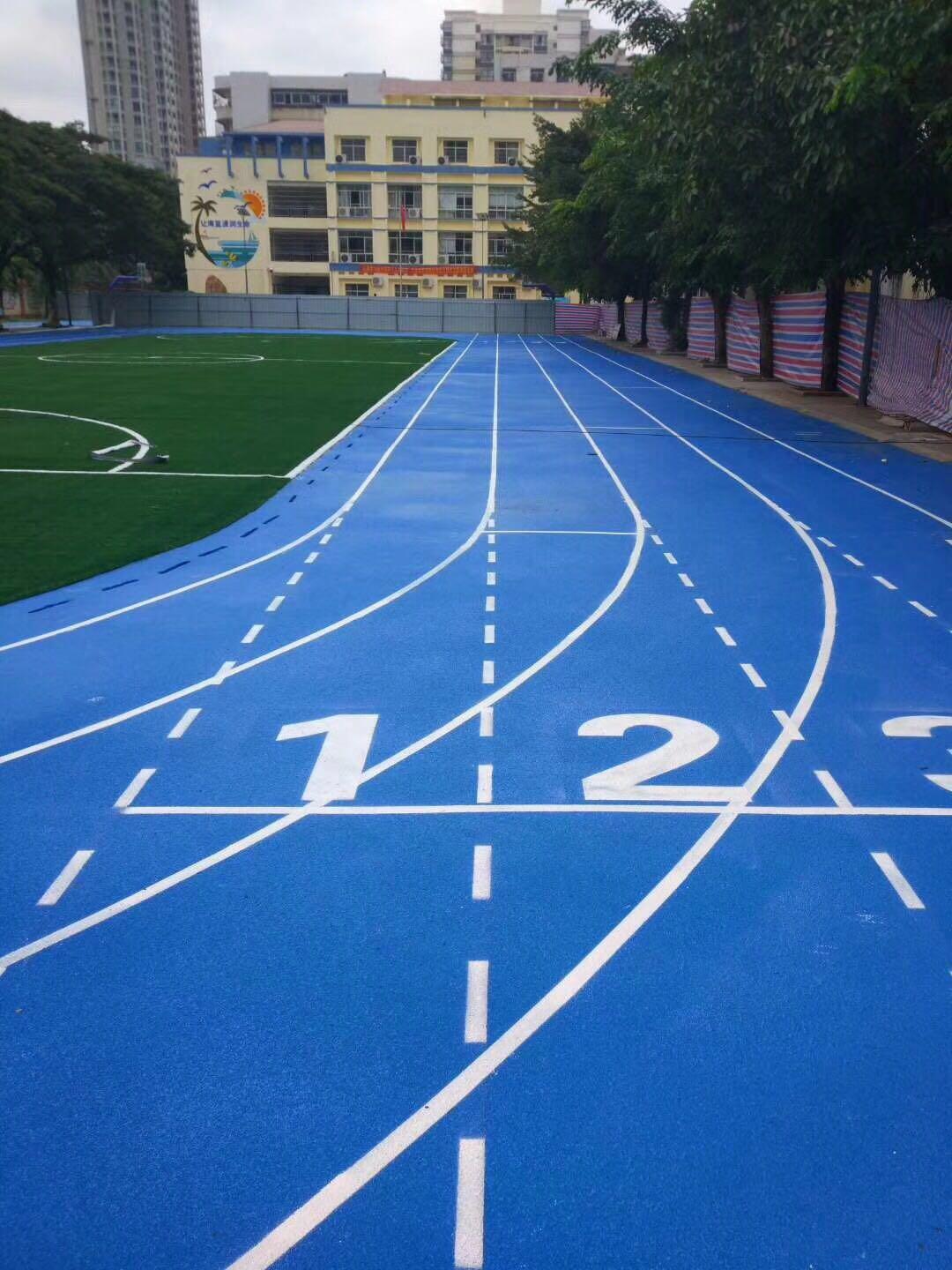 彈性塑膠跑道材料